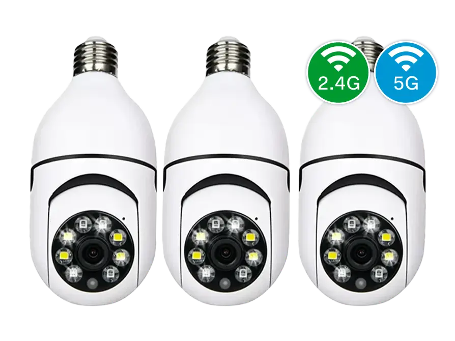 Light Socket Security Camera